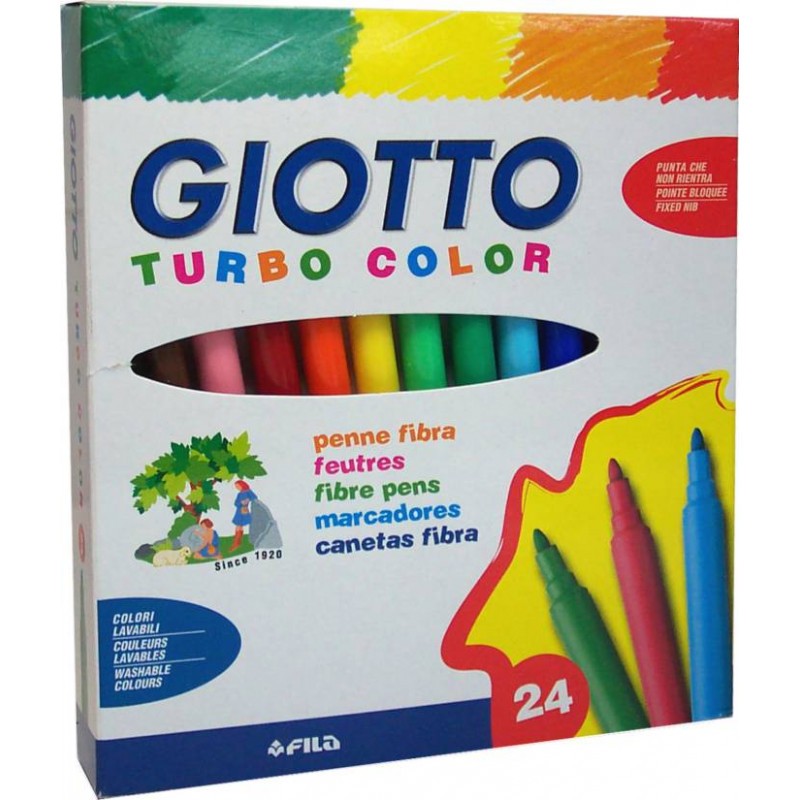 Pennarelli Giotto da 24 colori